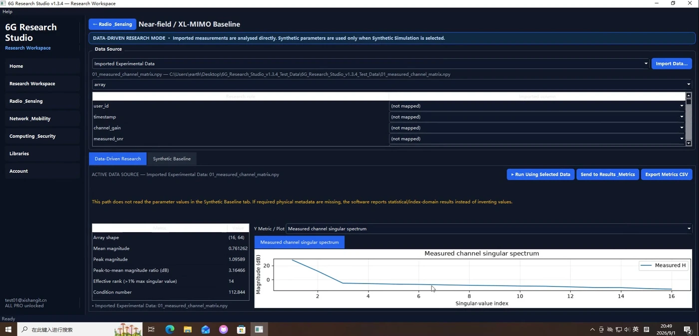 Near-field / XL-MIMO Baseline
