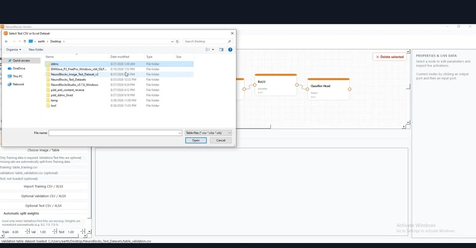 Dataset Import & Train/Validation/Test Split