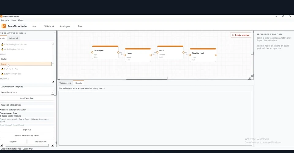Visual CNN Builder